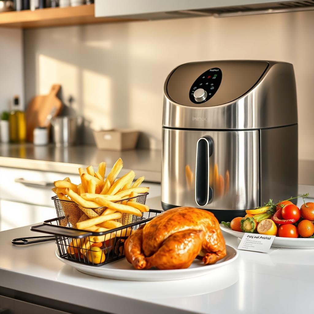 Airfryer en inox
